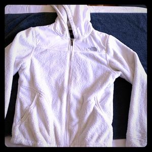 The North Face hooded fleece jacket